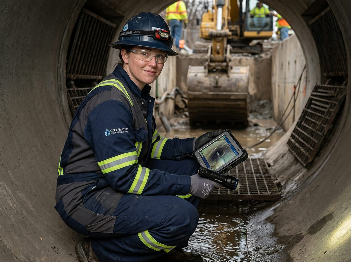 Sewer Line Inspection & Replacement in Weir
